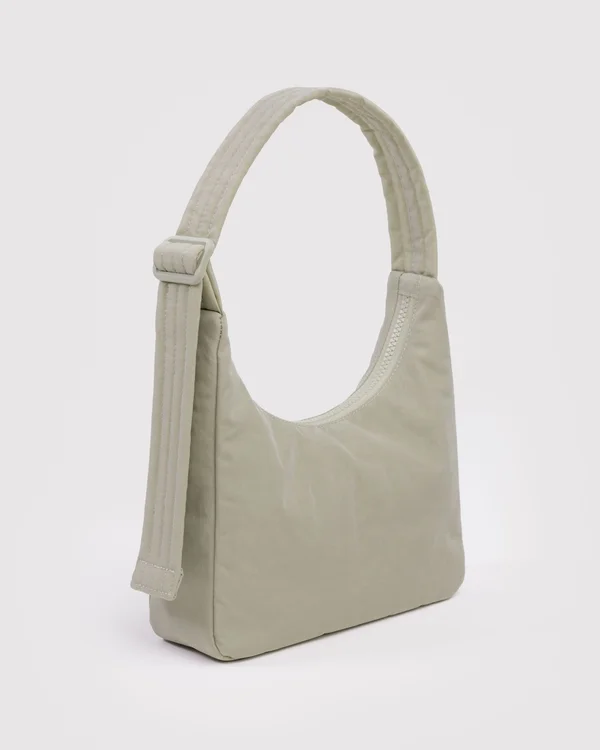 Mini Nylon Shoulder Bag - Sale - Celadon - Material: heavyweight-nylon
