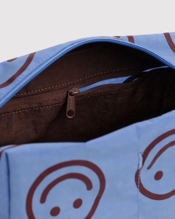 Dopp Kit - Misty Blue Happy - Material: heavyweight-nylon