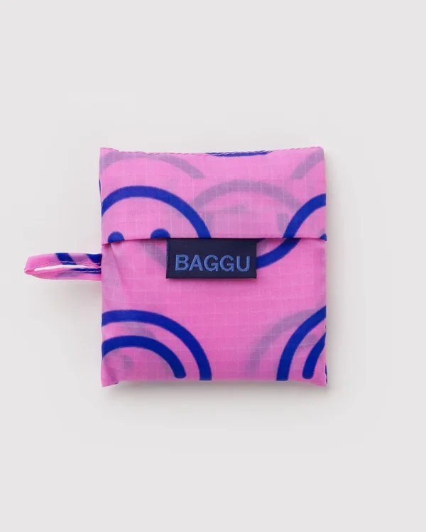 Baby Baggu - Pop Pink Happy - Material: ripstop-nylon