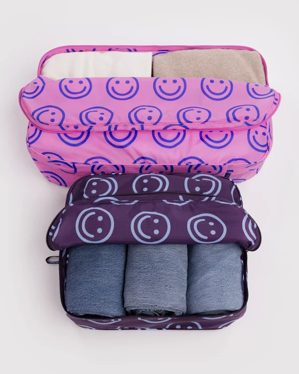 Large Packing Cube Set - Bright Happy Mix - Size: OS