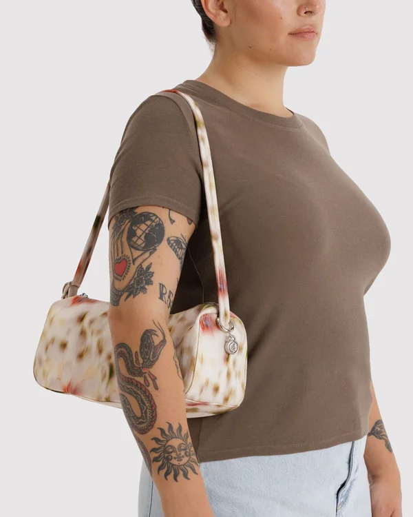 Nylon Loaf Bag - Abstract Floral - Size: OS