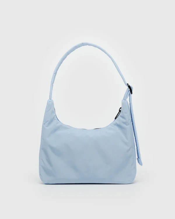 Mini Nylon Shoulder Bag - Sale - Embroidered Ballet Icons - Material: heavyweight-nylon