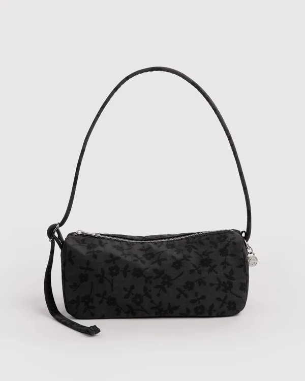Nylon Loaf Bag - Charcoal Ditsy Floral - Size: OS
