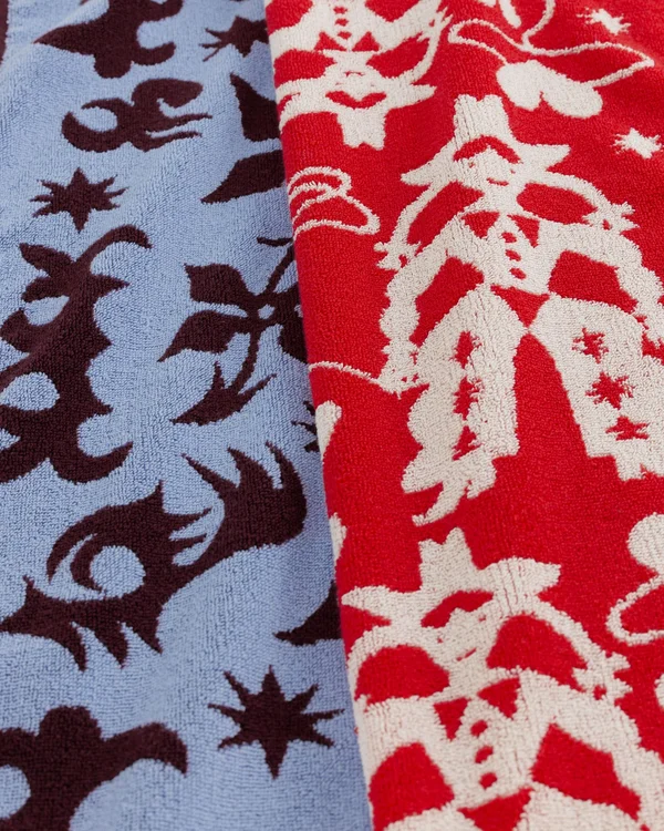 Hand Towel Set of 2 - Western - Material: organic-cotton