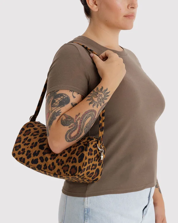 Nylon Loaf Bag - Leopard - Material: heavyweight-nylon