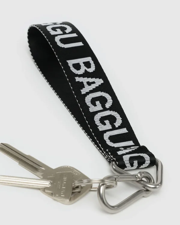 Logo Keychain - Black & White - Material: heavyweight-nylon