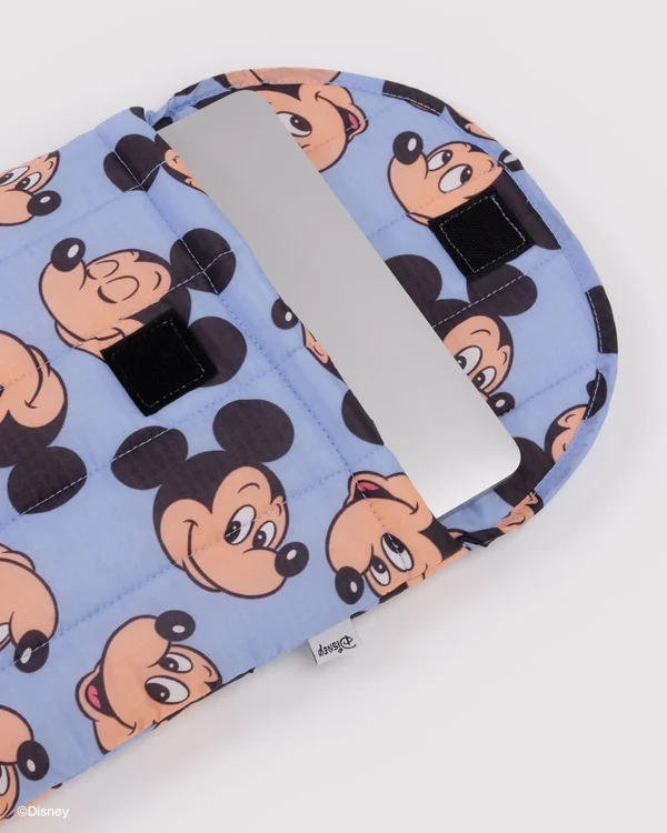 Puffy Laptop Sleeve 13"/14" - Mickey Mouse - Material: ripstop-nylon