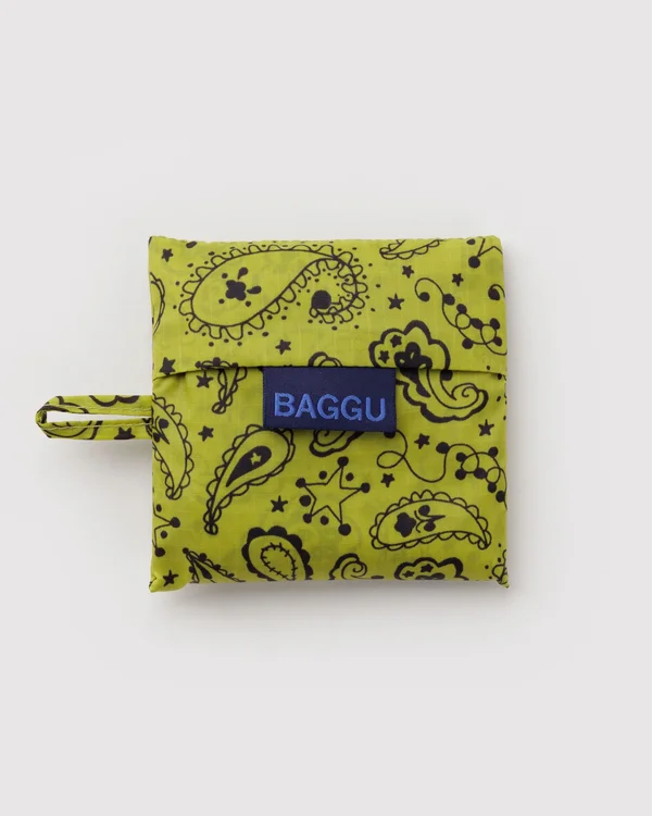 Baby Baggu - Chartreuse Paisley